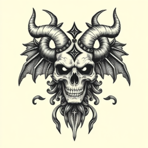 Engraving Hecate Tattoo