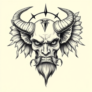 Engraving Incubus Tattoo