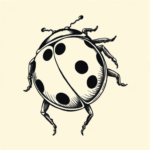 Engraving Ladybug Tattoo