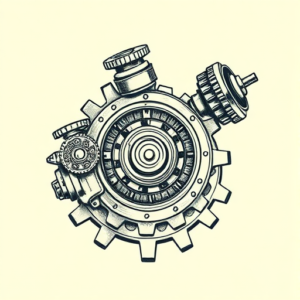 Engraving Mechanic Tattoo