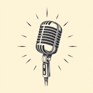 Engraving Microphone Tattoo