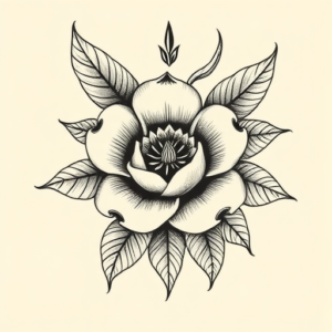 Engraving Sampaguita Tattoo