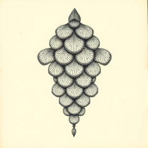 Engraving Scale Tattoo