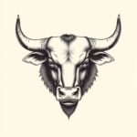 Engraving Taurus Tattoo