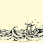 Engraving Water Tattoo