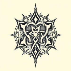 Engraving Yggdrasil Tattoo