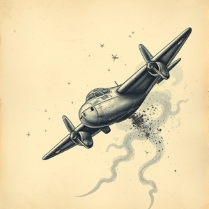 Fantasy Realism Airplane Tattoo