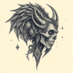 Fantasy Realism Atlas Tattoo