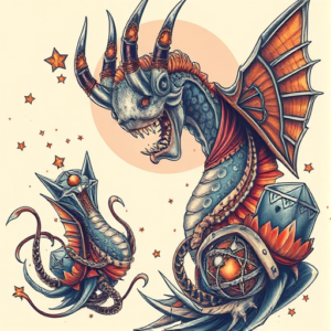 Fantasy Realism Atomic Tattoo