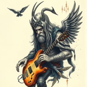 Fantasy Realism Band Tattoo