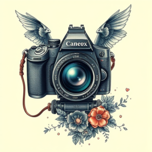 Fantasy Realism Camera Tattoo