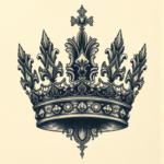 Fantasy Realism Crown Tattoo