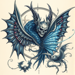 Fantasy Realism Cyber Tattoo