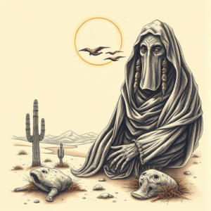 Fantasy Realism Desert Tattoo