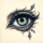Fantasy Realism Eye Tattoo
