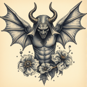 Fantasy Realism Incubus Tattoo