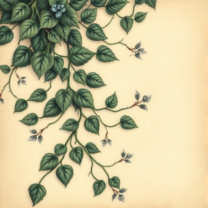 Fantasy Realism Ivy Tattoo