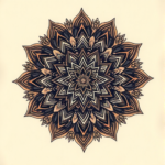 Fantasy Realism Mandala Tattoo