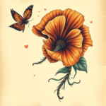 Fantasy Realism Marigold Tattoo