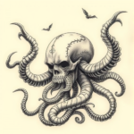 Fantasy Realism Medusa Tattoo