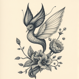 Fantasy Realism Nature Tattoo