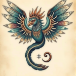 Fantasy Realism Quetzalcoatl Tattoo