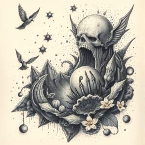 Fantasy Realism Universe Tattoo