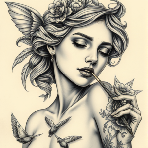Fantasy Realism Venus Tattoo