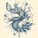 Fantasy Realism Water Tattoo