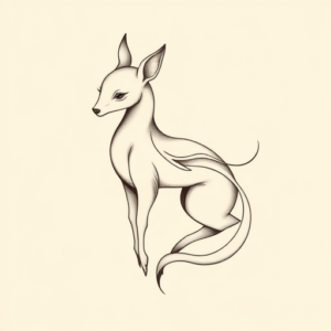 Feminine Animal Tattoo