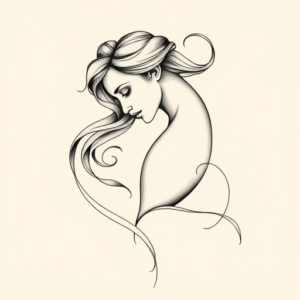 Feminine Aries Tattoo