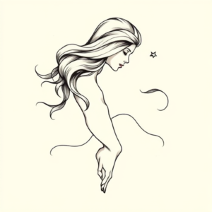 Feminine Atlas Tattoo