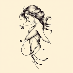 Feminine Atomic Tattoo