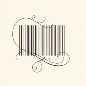 Feminine Barcode Tattoo