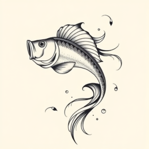 Feminine Bass Tattoo