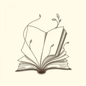 Feminine Book Tattoo