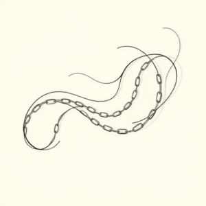 Feminine Chain Tattoo