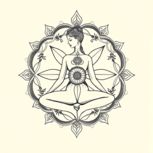 Feminine Chakra Tattoo