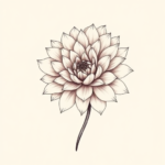 Feminine Chrysanthemum Tattoo