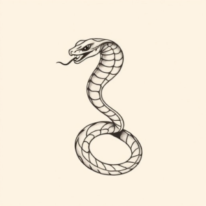 Feminine Cobra Tattoo