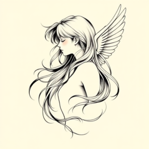 Feminine Evangelion Tattoo