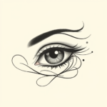 Feminine Eye Tattoo