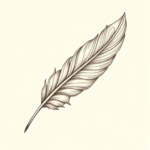 Feminine Feather Tattoo