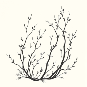 Feminine Forest Tattoo