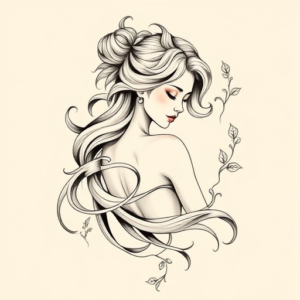 Feminine Hannya Tattoo