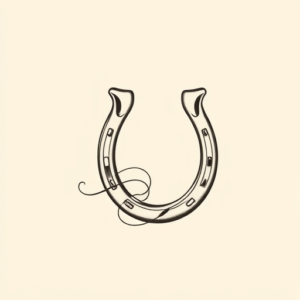 Feminine Horseshoe Tattoo