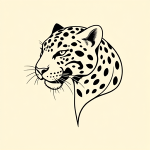 Feminine Jaguar Tattoo