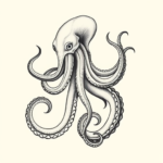 Feminine Kraken Tattoo