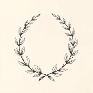 Feminine Laurel Tattoo