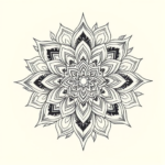 Feminine Mandala Tattoo